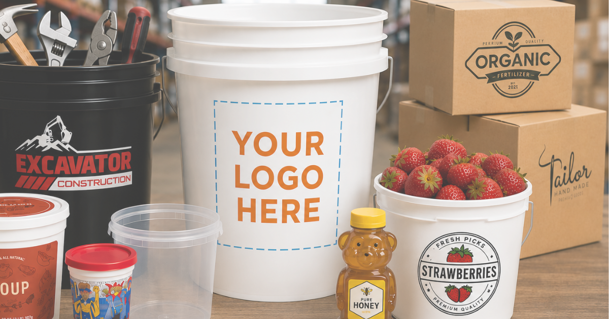 How Custom Buckets Help Brands Stand Out at Events and Fundraisers