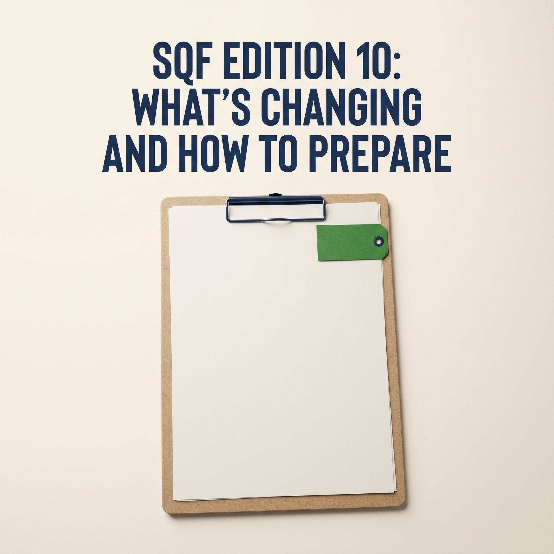 SQF Edition 10: What's Changing and How to Prepare
