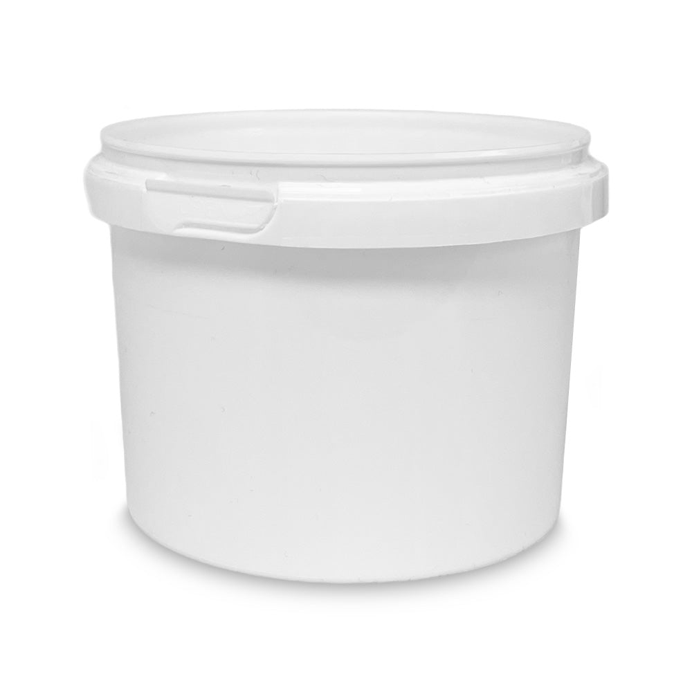 A 20 oz BPA-Free Food-Grade UniPak Tamper-Evident Round Container (T40420UPTRCP) with a snap-on lid, shown against a white background; sold in cases of 500.