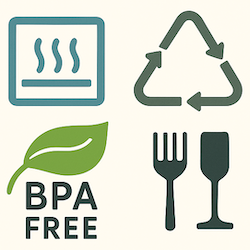 Plastic Packaging Symbols Decoded: Recycling Codes, Safety & FDA Icons