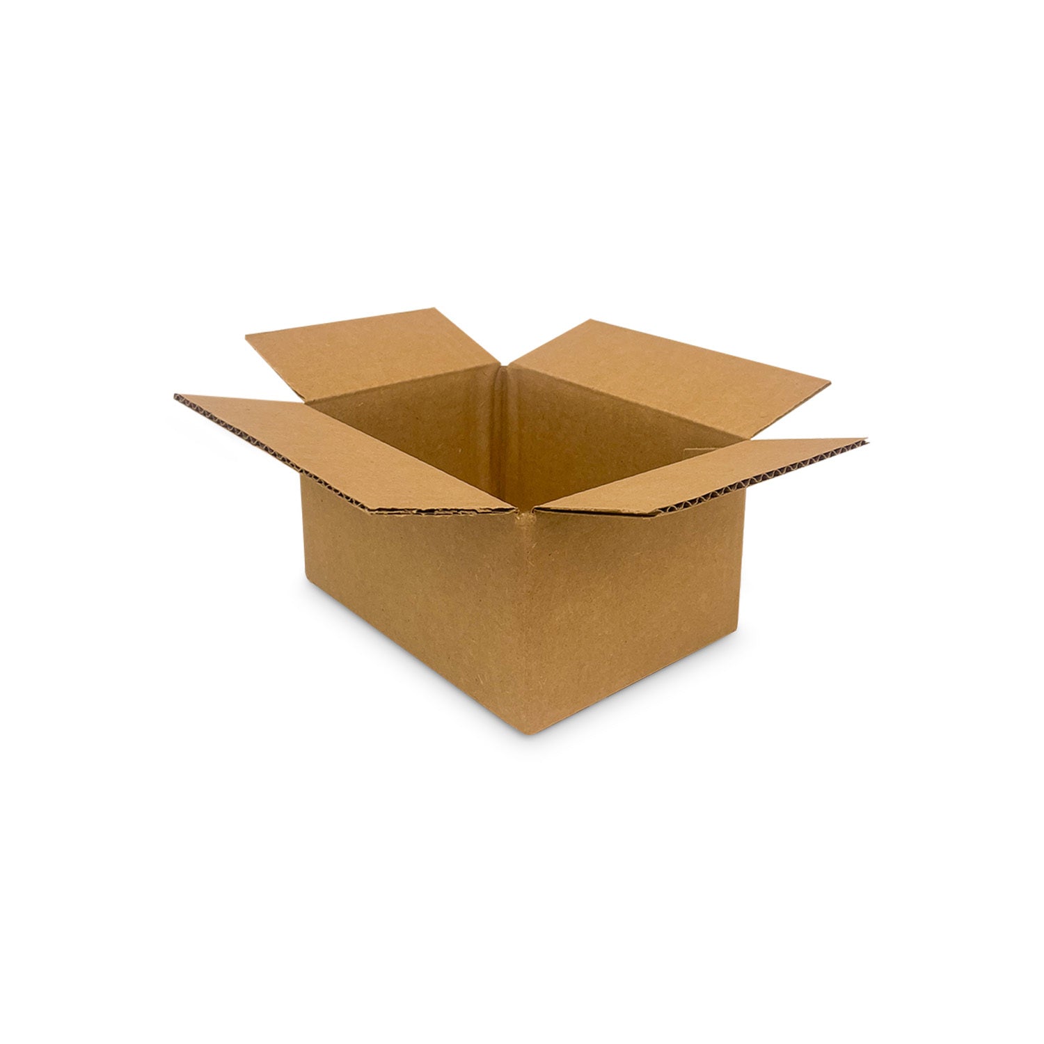 8x6x4 Corrugated Boxes (32 ECT) - 25 Pack