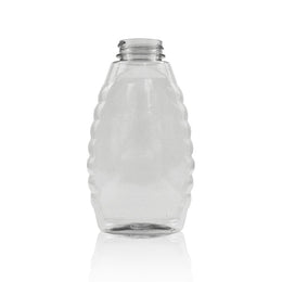 16 oz PET Inverted Queenline Honey Bottles - Case of 275