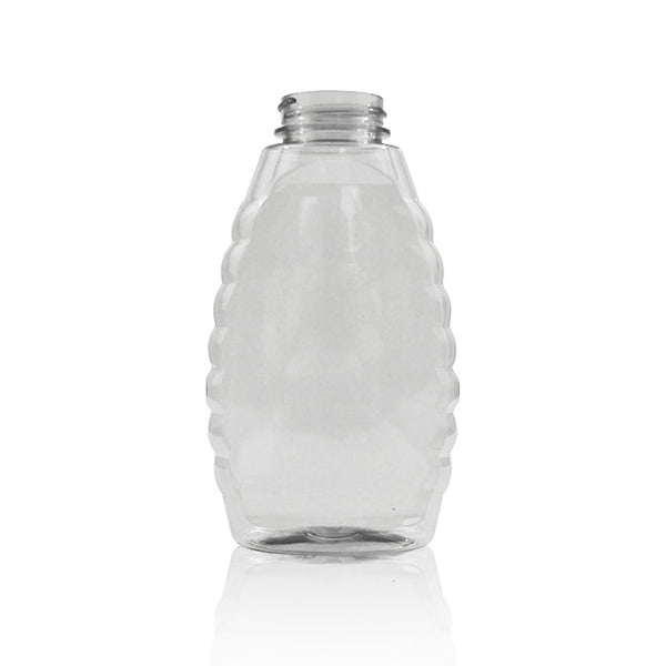 16 oz. Inverted Queenline Honey Bottles - Case of 100