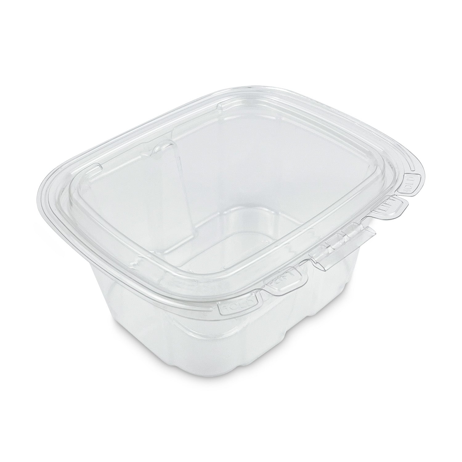 16 oz. Tamper-Evident Container - Crystal Seal - Case of 210