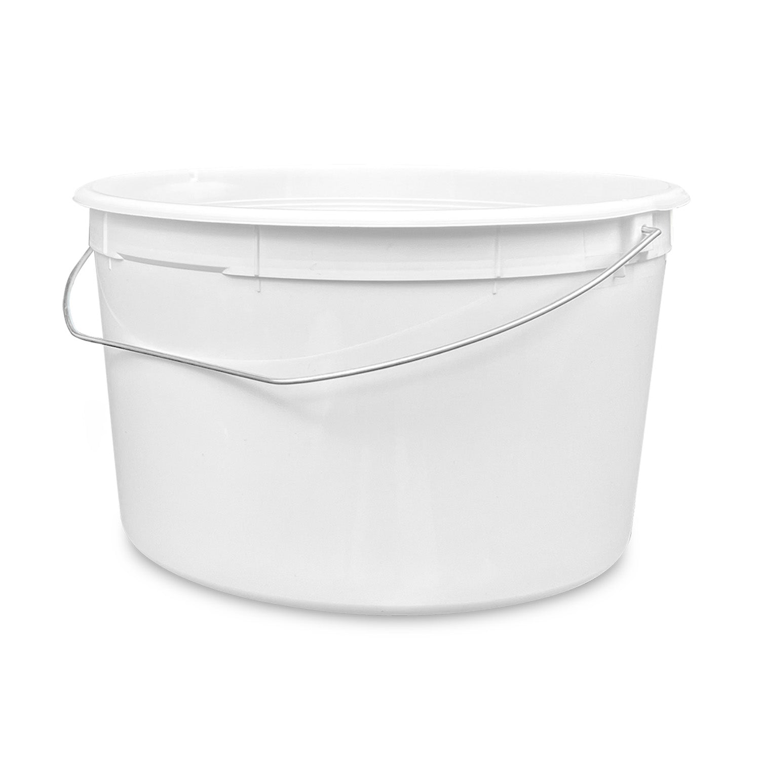 1 Gallon BPA-Free Food-Grade Bucket with Wire Handle (T809128W) - Case of 120