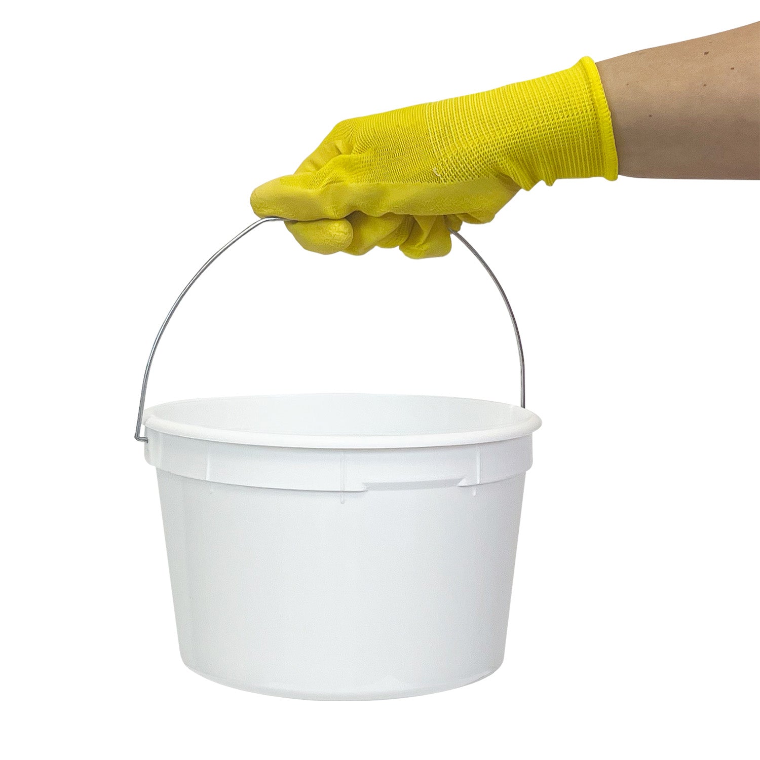 1 Gallon BPA-Free Food-Grade Bucket with Wire Handle (T809128W) - Case of 120