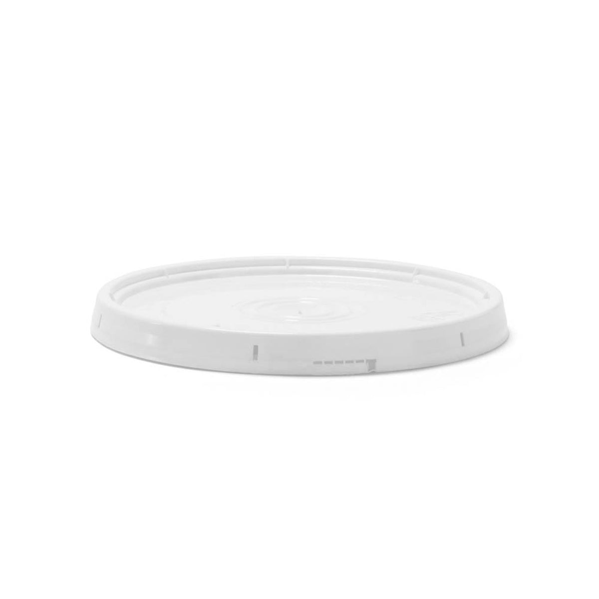 White round BPA-Free Food-Grade Non Gasketed Tear-Strip Lid (L904GTSU) shown flat on a white background; sold in cases of 150.