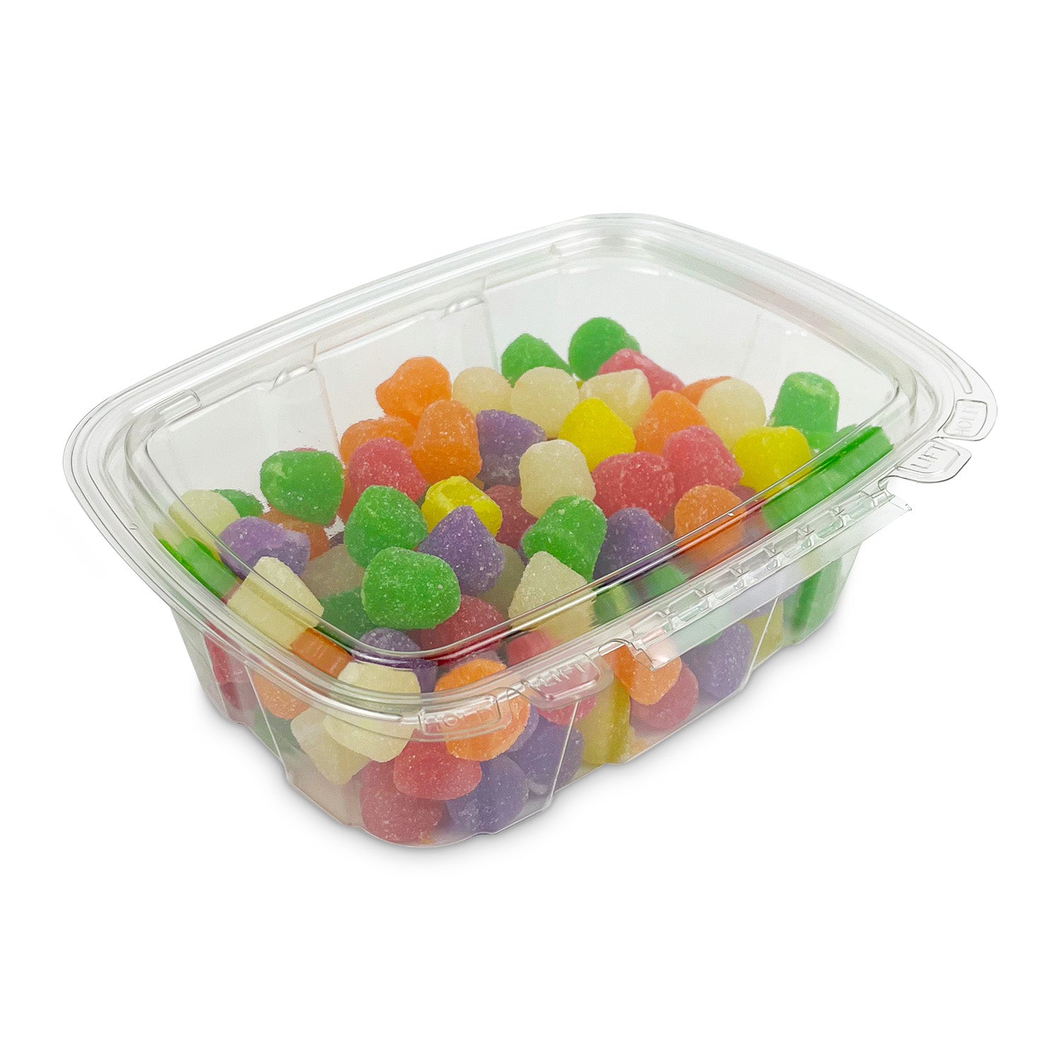 24 oz. Tamper-Evident Container - Crystal Seal - Case of 164