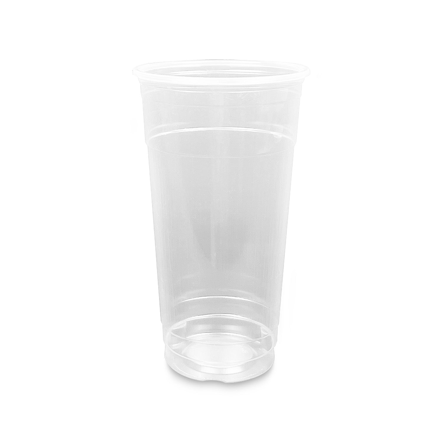 BPA-Free Clear Plastic Disposable Cups - Case of 600-1000