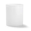 A 36 oz. BPA-Free Food-Grade RingSafe Straight Wall Container, cylindrical and translucent white, is shown against a white background. Sold in a case of 1016.