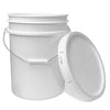 5 Gallon Food-Grade Bucket with Gasketed Tear Strip Lid - 5 Pack (FREE SHIPPING*)