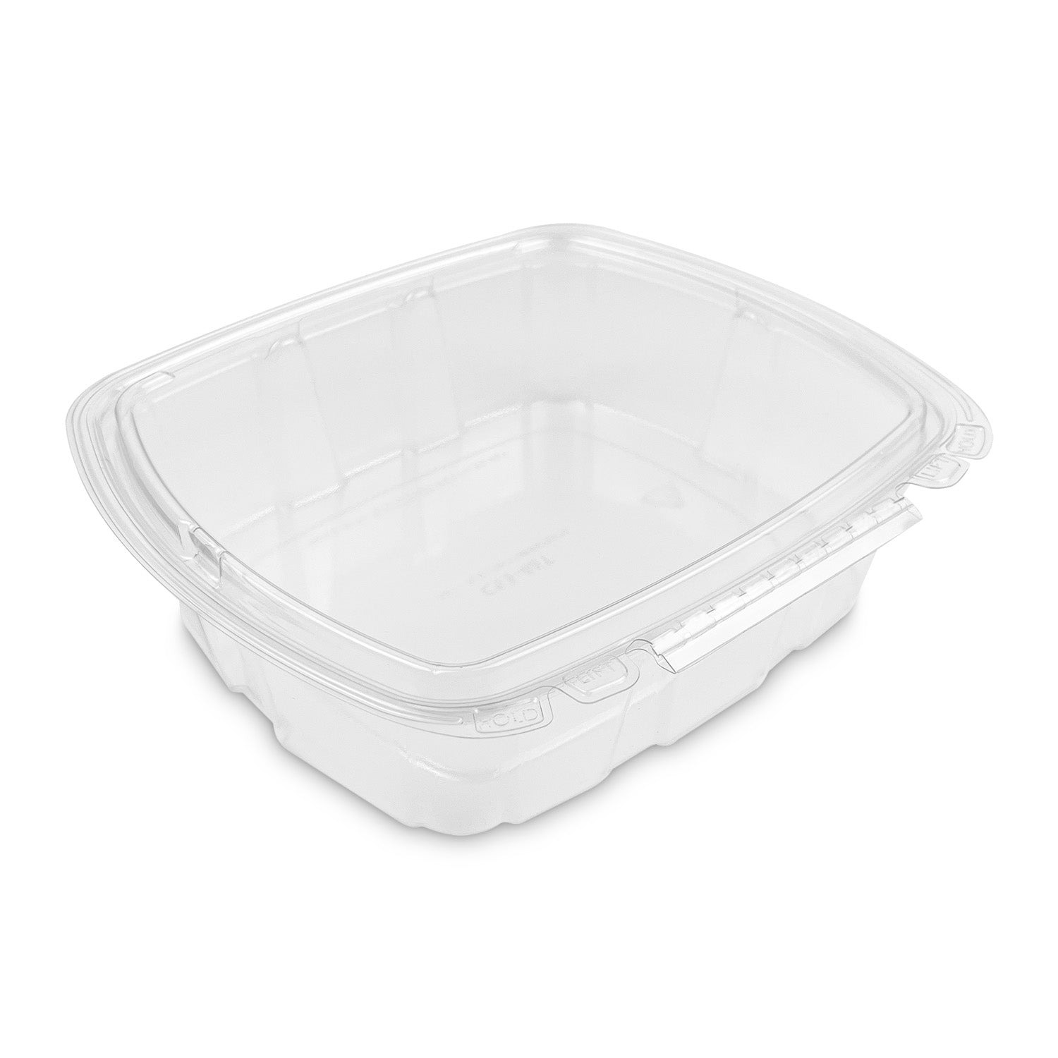 48 oz. Tamper-Evident Container - Crystal Seal - Case of 140