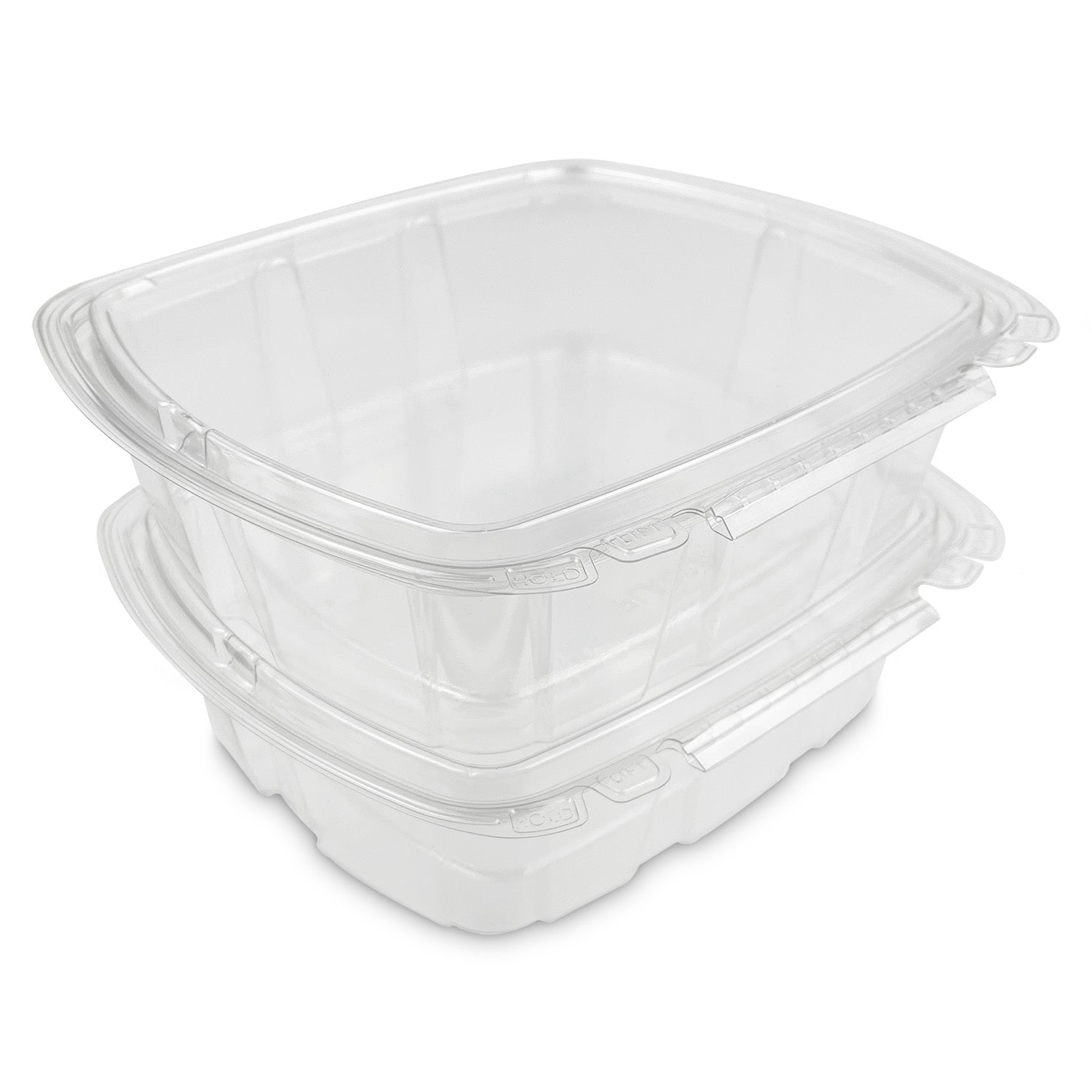 48 oz. Tamper-Evident Container - Crystal Seal - Case of 140