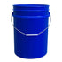 blue 5 gallon bucket