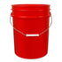 red 5 gallon bucket