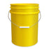 yellow 5 gallon bucket