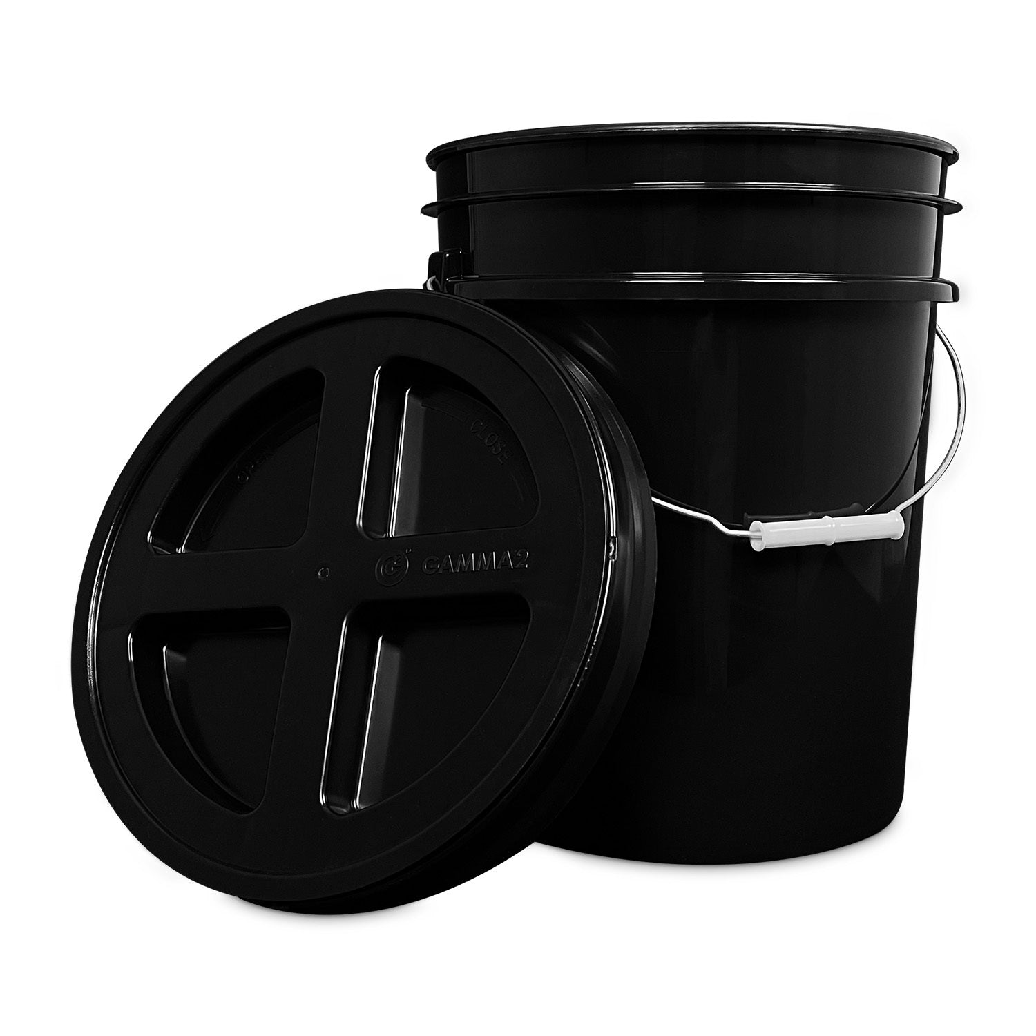 5 Gallon Food-Grade Bucket with Gamma Lid - 5 Pack (FREE SHIPPING*)