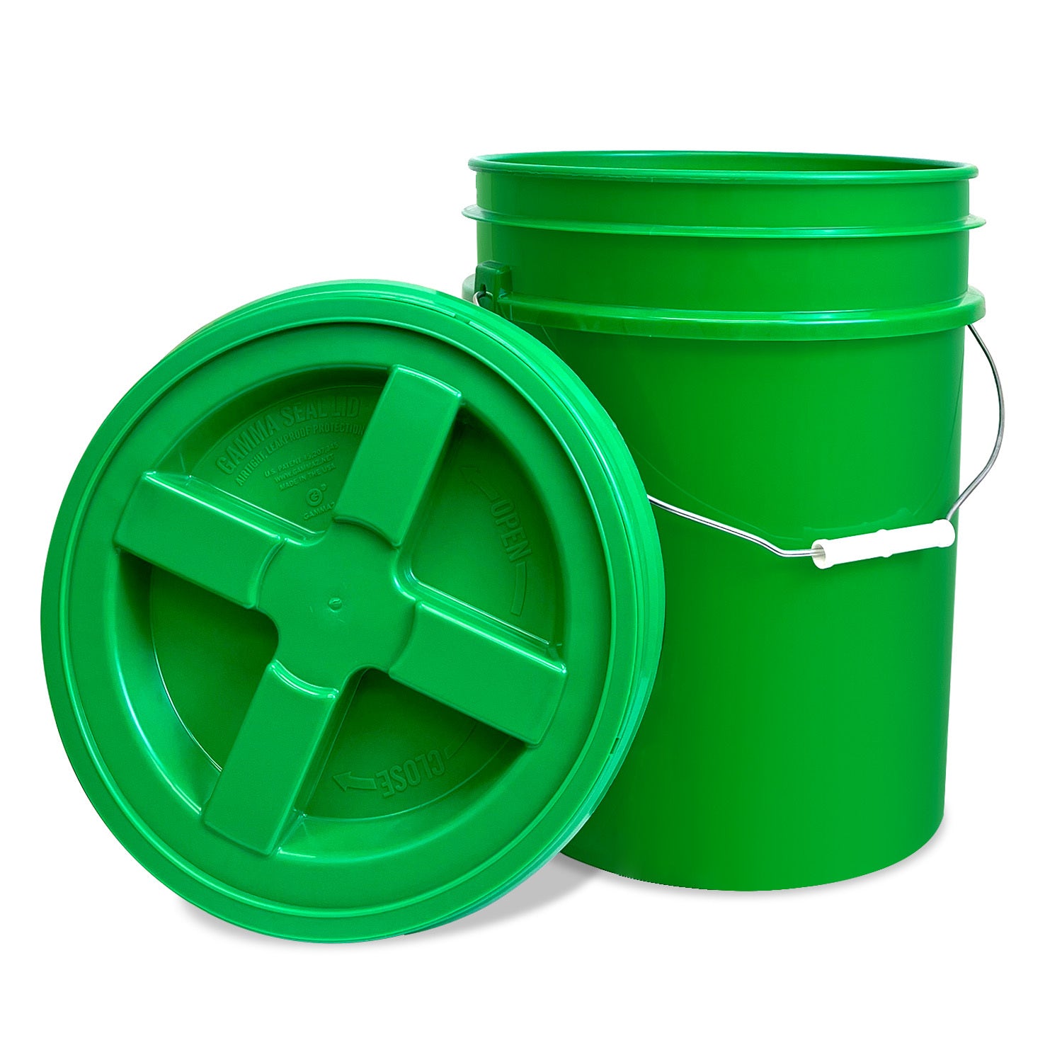 5 Gallon Food-Grade Bucket with Gamma Lid - 5 Pack (FREE SHIPPING*)