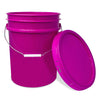 5 Gallon Food-Grade Bucket with Gasketed Tear Strip Lid - 5 Pack (FREE SHIPPING*)