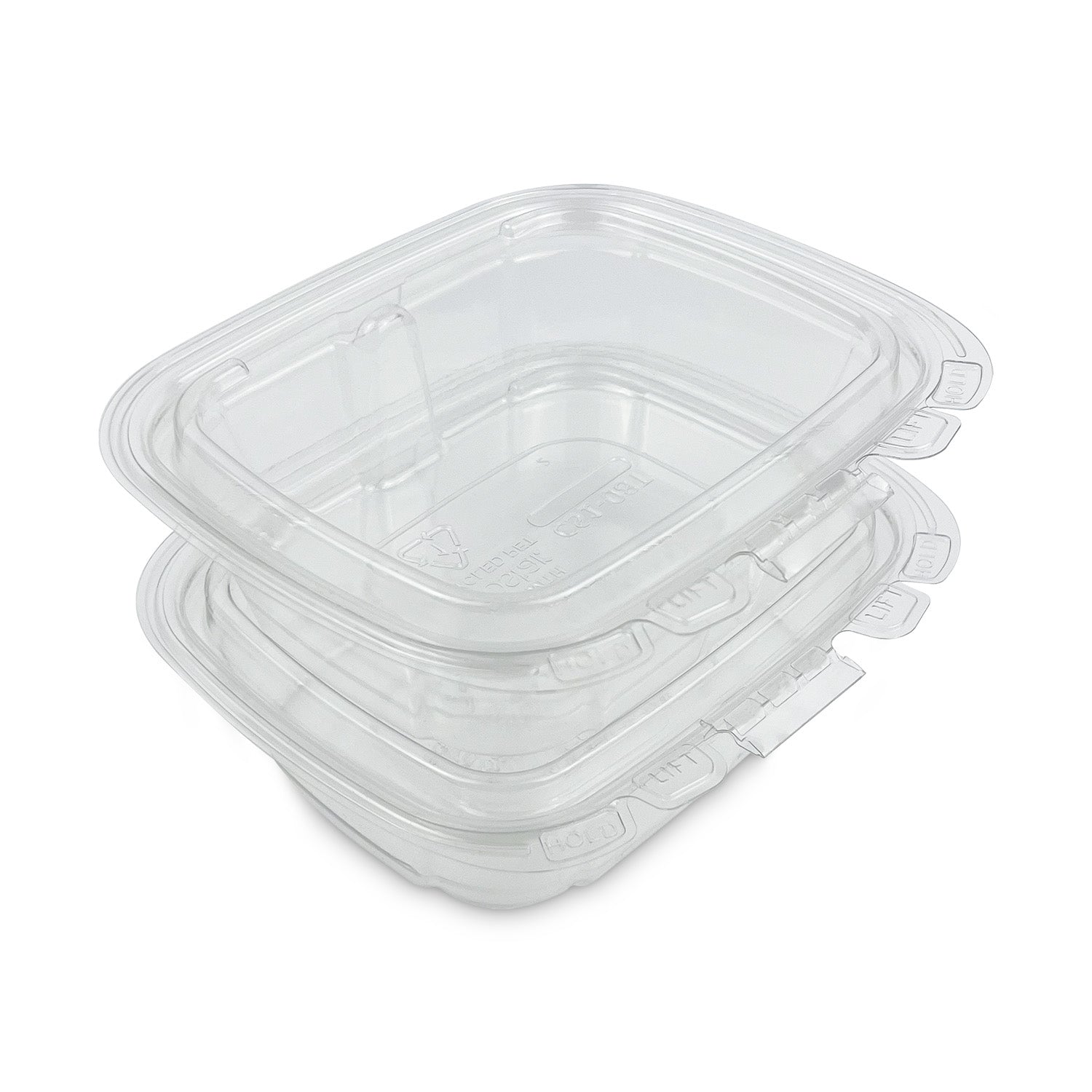 8 oz. Tamper-Evident Container - Crystal Seal - Case of 210