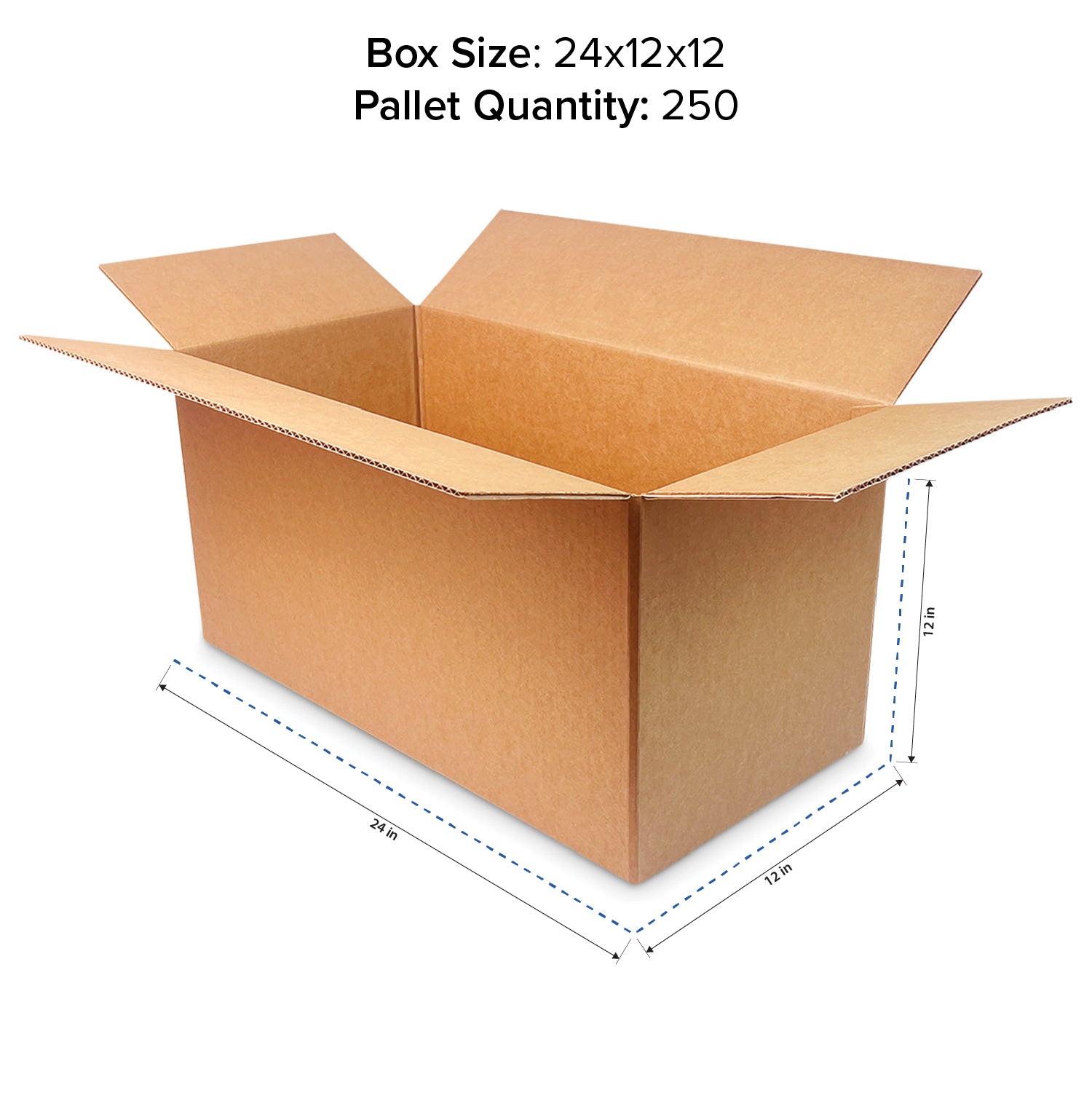 ECT32C Corrugated Boxes - Multiple Sizes - Pallet Quantity