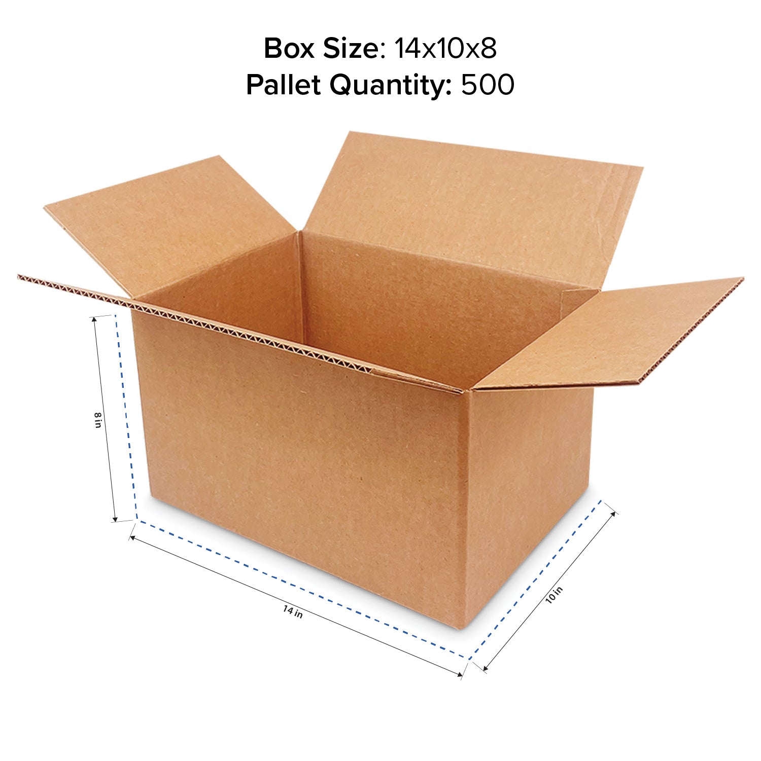 ECT32C Corrugated Boxes - Multiple Sizes - Pallet Quantity