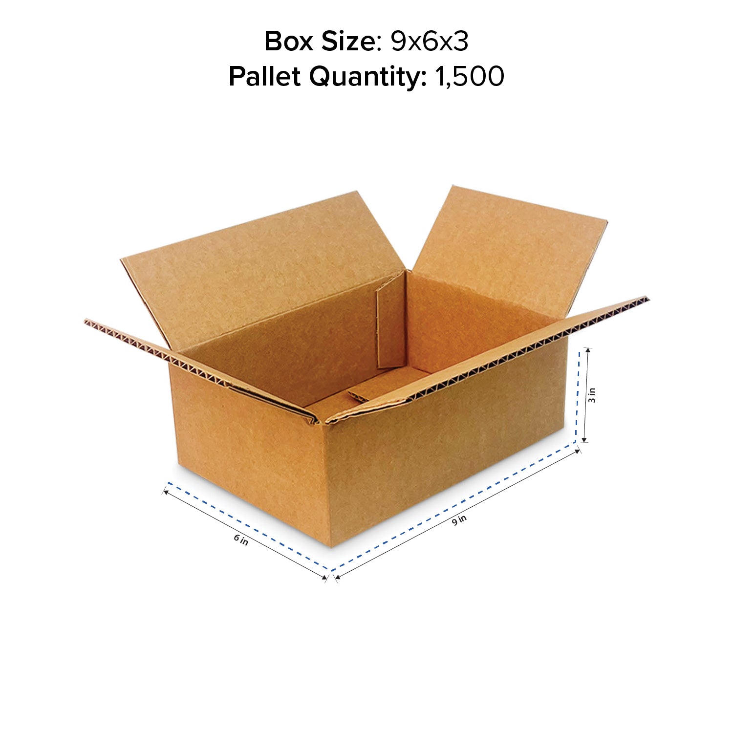 ECT32C Corrugated Boxes - Multiple Sizes - Pallet Quantity