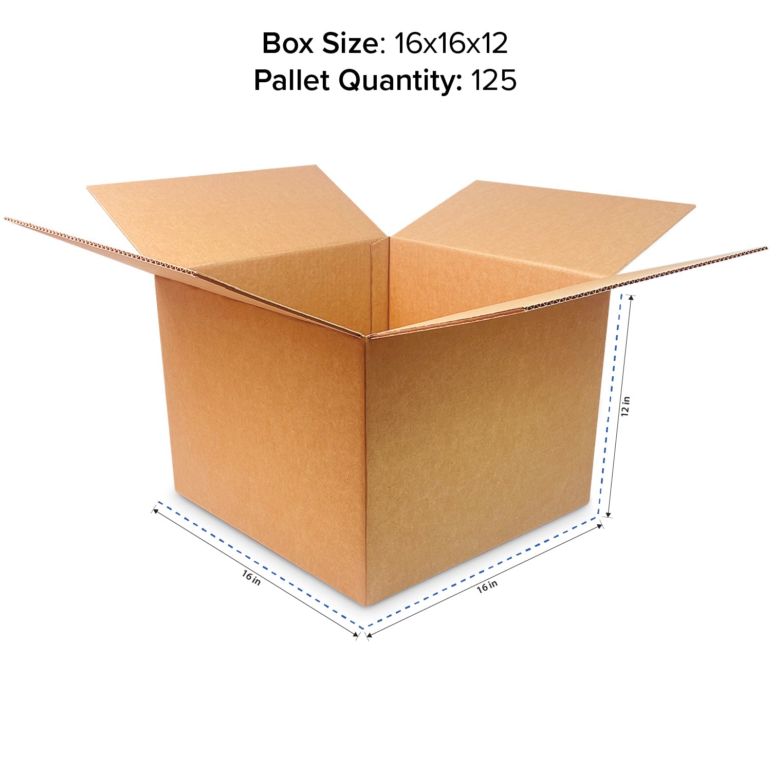 ECT32C Corrugated Boxes - Multiple Sizes - Pallet Quantity