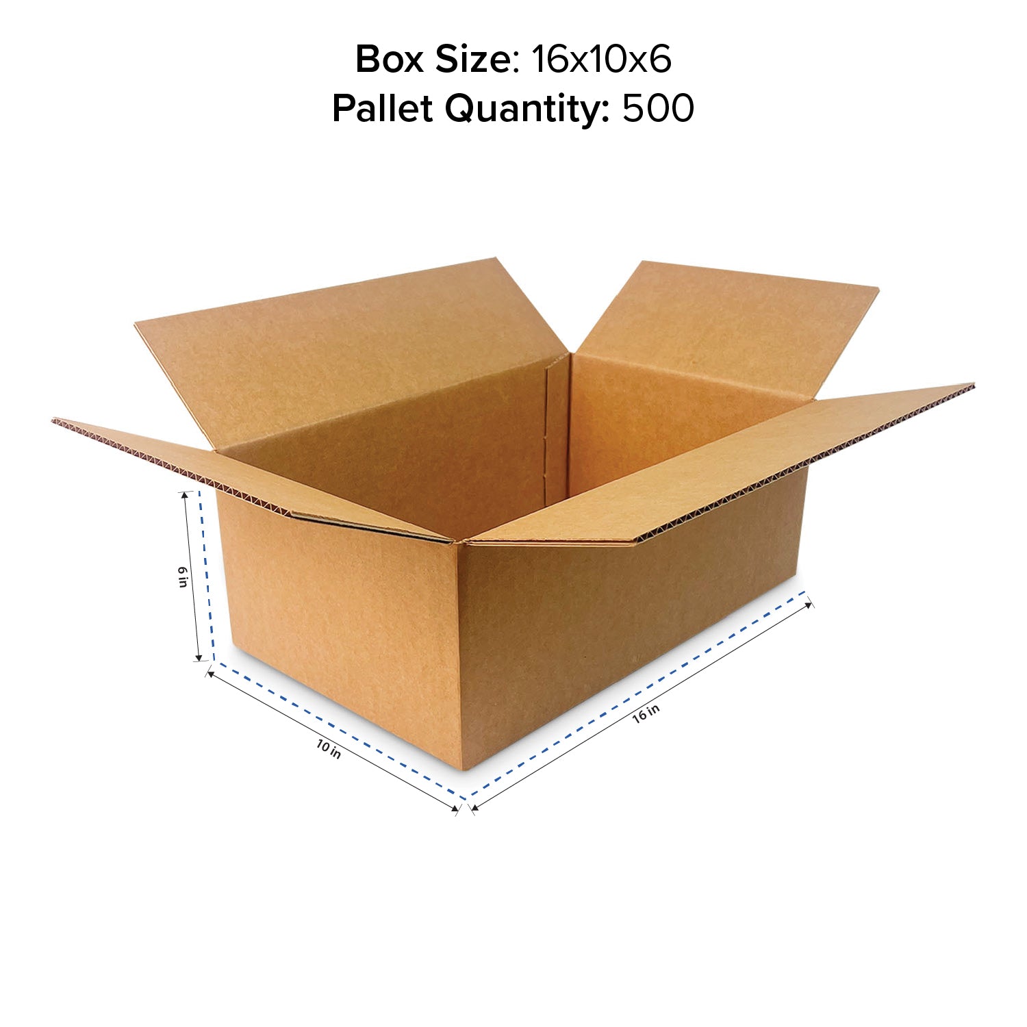 ECT32C Corrugated Boxes - Multiple Sizes - Pallet Quantity