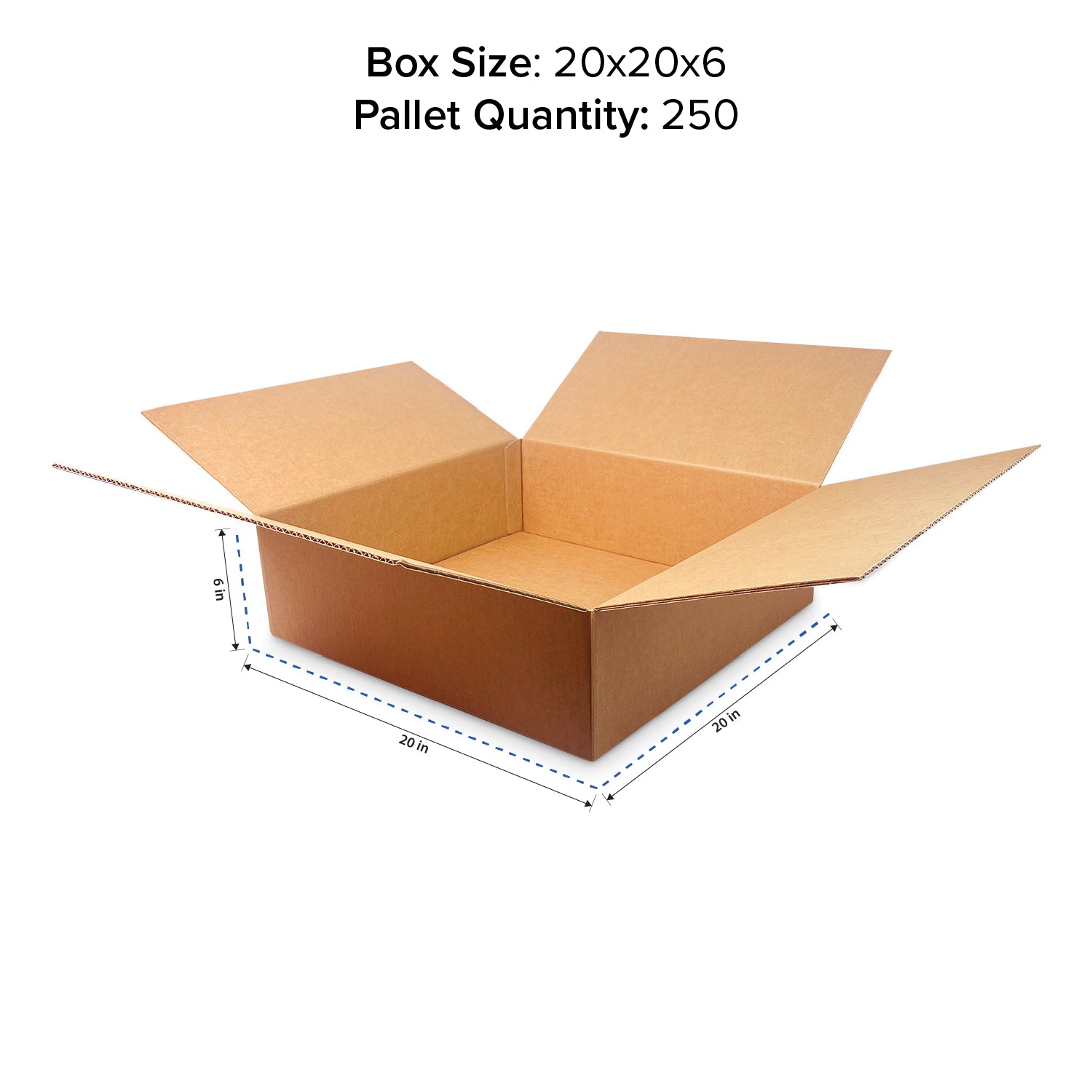 ECT32C Corrugated Boxes - Multiple Sizes - Pallet Quantity