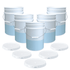 5 Gallon 90 Mil Food-Grade Bucket with Gasketed Tear Strip Lid - 5 Pack (FREE SHIPPING*)