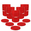5 Gallon Food-Grade Bucket with Gasketed Tear Strip Lid - 5 Pack (FREE SHIPPING*)