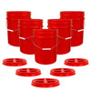 5 Gallon Food-Grade Bucket with Gamma Lid - 5 Pack (FREE SHIPPING*)