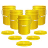 5 Gallon Food-Grade Bucket with Gamma Lid - 5 Pack (FREE SHIPPING*)