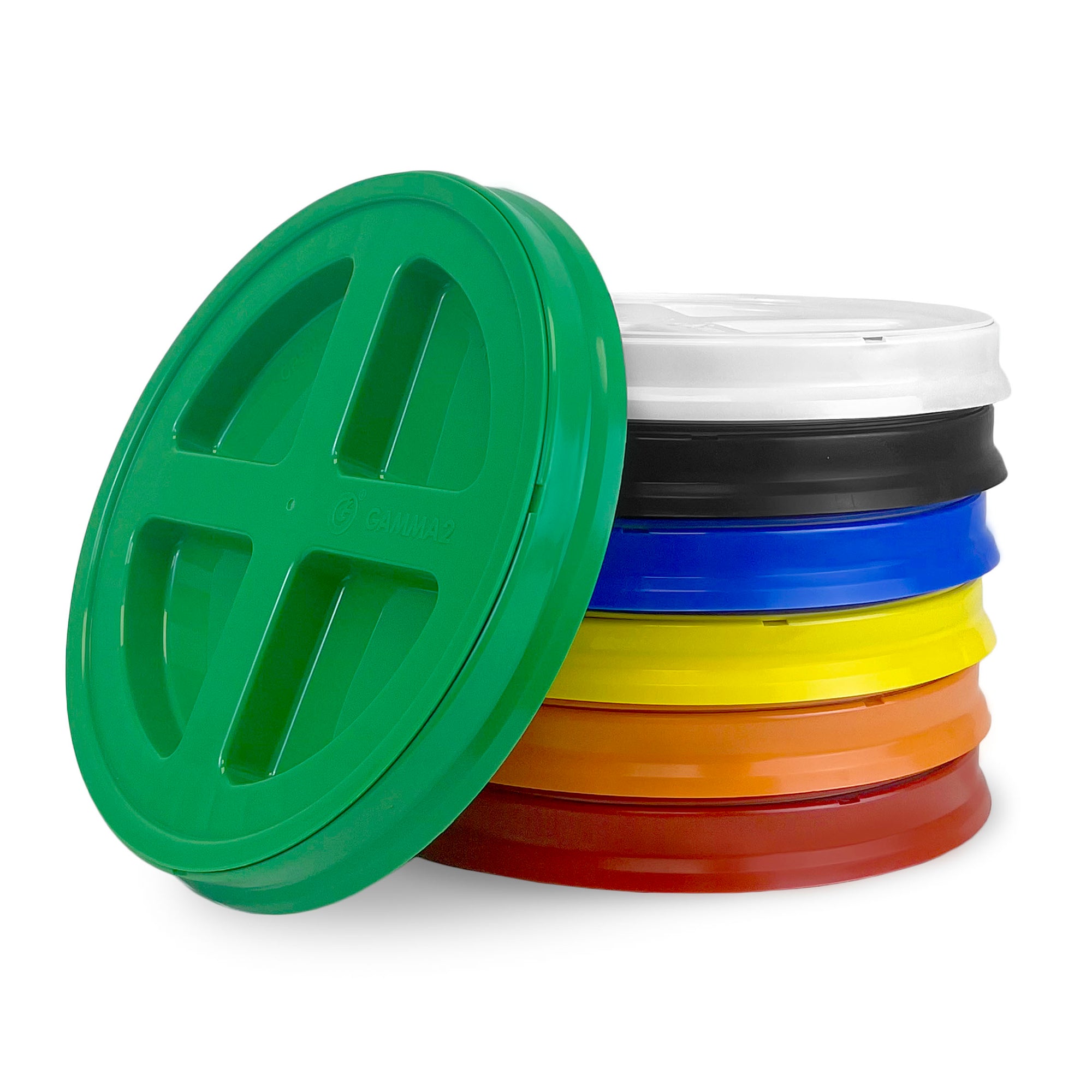 Gamma Seal Lid - BPA Free Food Grade 3.5, 5, and 7 Gallon Bucket Lid - 1 Count