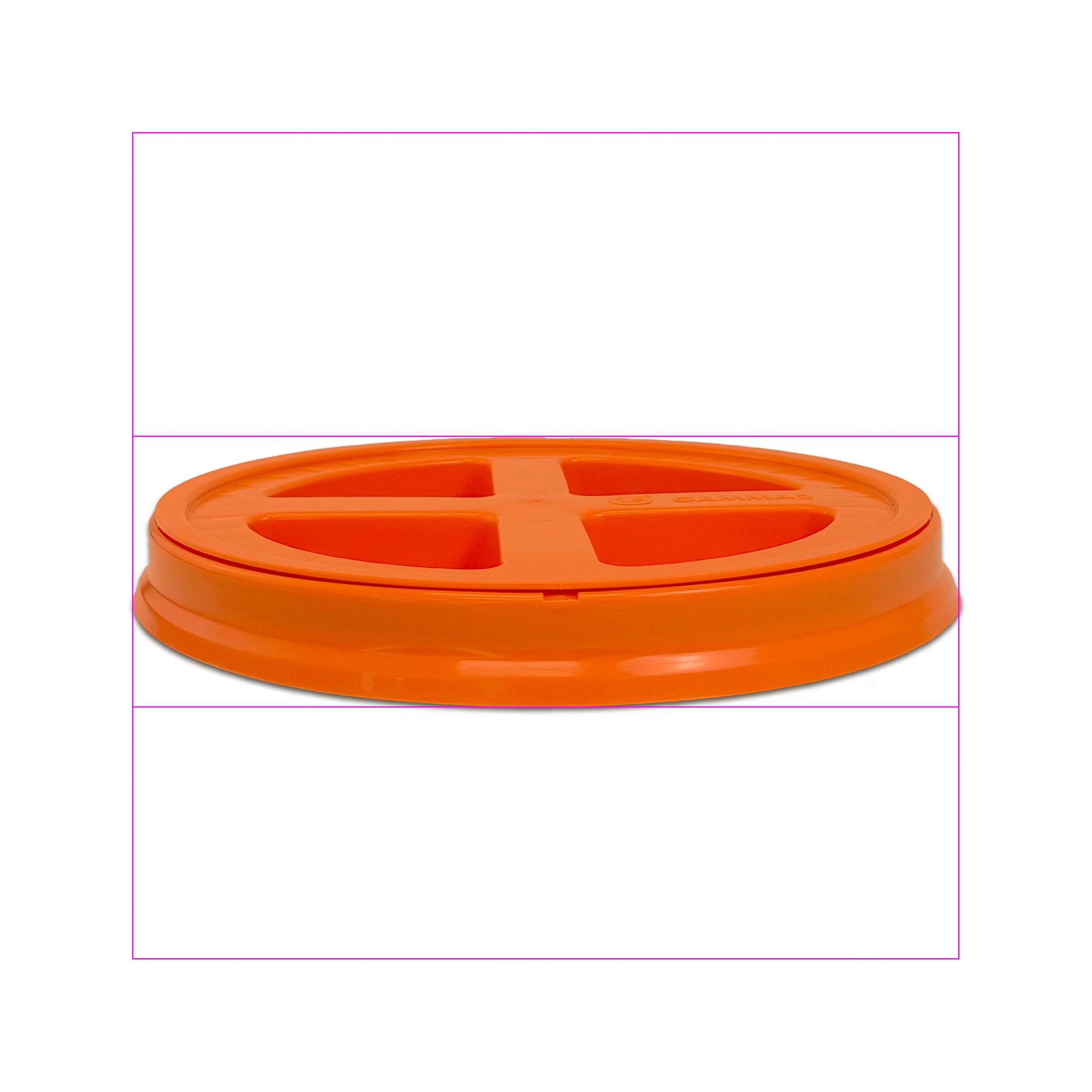 Orange Gamma Seal Lid BPA Free Food Grade 