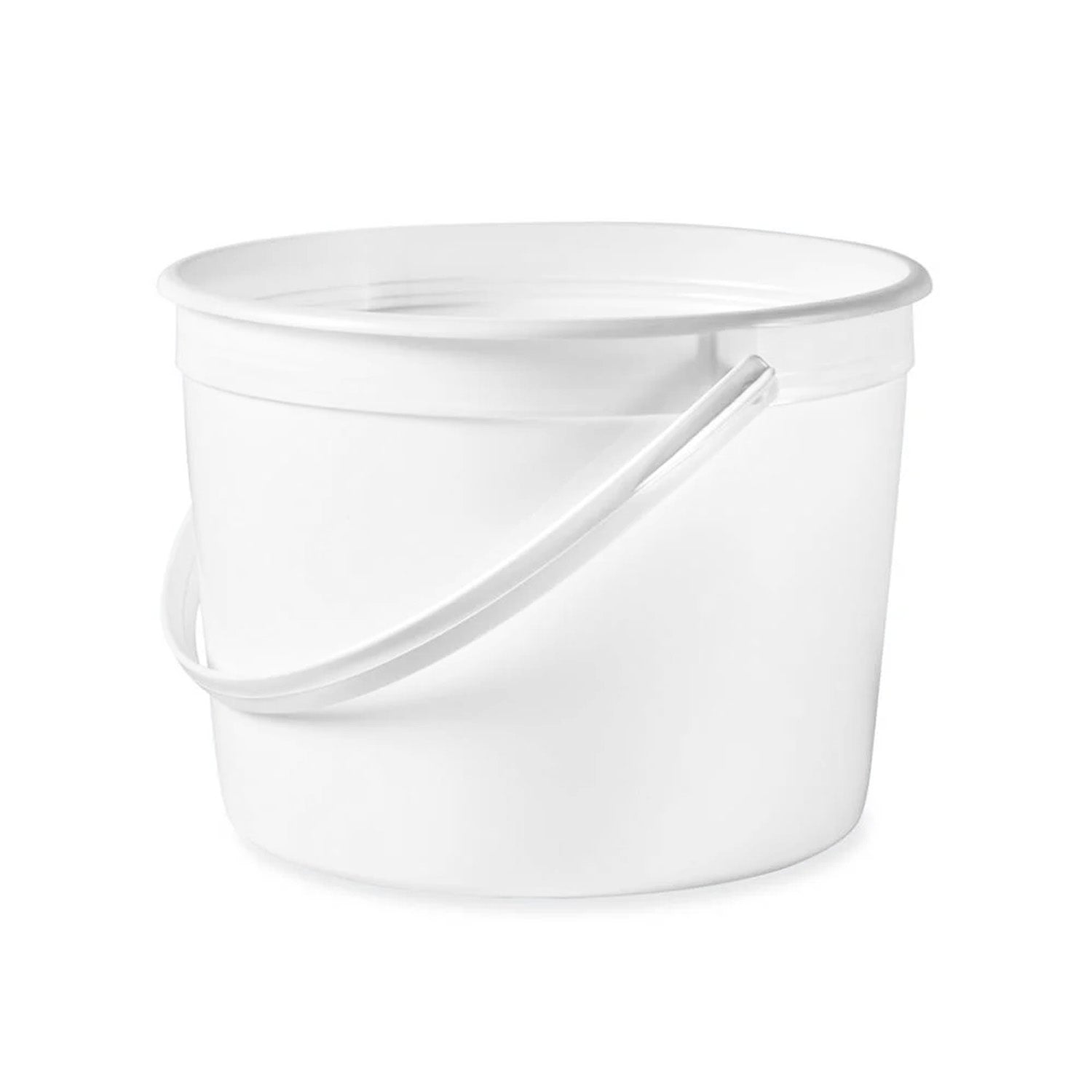 A 1/2 Gallon (64 oz.) BPA-Free Food-Grade Bucket (T60764B) with handle, displayed against a white background; sold as a case of 200.
