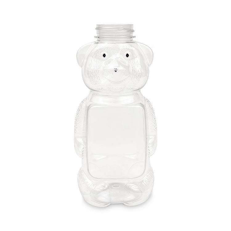 Bear-shaped honey bottle for farmers markets and gift sales