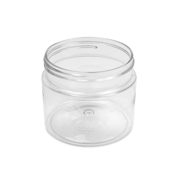 16 oz. Clear BPA-Free Food-Grade PET Jar - Case of 5096 (1 Pallet)