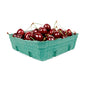 2 Quart (64 oz.) Green Molded Pulp Berry/Produce Basket - Case of 200