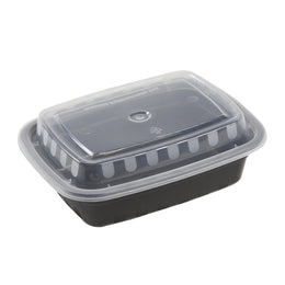 12 oz. Rectangular Take-Out Container - Case of 50