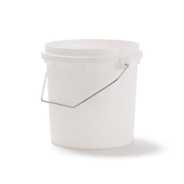 1 Gallon (128 oz.) 702 Round Pry-Off Container (T702128VLW) - Case of 80