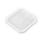 BPA-Free Food-Grade SelecTE Tamper-Evident Square Lids (L5X5IMLCP) - Case of 828