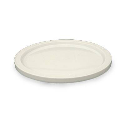 A case of 450 BPA-Free Food-Grade Recessed Lids (L612R), round with a slight raised edge, displayed on a white background.