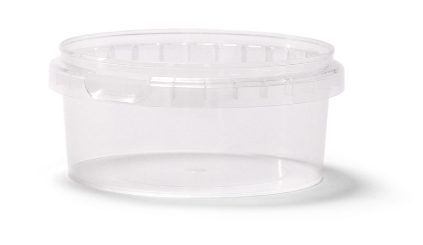 12 oz. UniPak Tamper Evident BPA Free Food Grade Round Container (T40412UPTRCP)