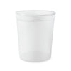 Translucent BPA Free Food Grade Tall Round Container