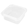 8 oz. BPA-Free Food-Grade SelecTE Tamper-Evident Square Container (T4X408IMLCP) - Case of 780