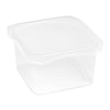 12 oz. BPA-Free Food-Grade SelecTE Tamper-Evident Square Container (T4X412IMLCP) - Case of 720