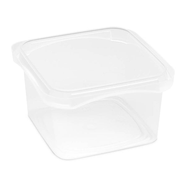 12 oz. BPA Free Food Grade SelecTE (Tamper Evident) Square Container (T4X412IMLCP)