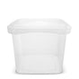 48 oz Food-Grade SelecTE Tamper-Evident Square Clear Container (T5X548IMLCP) - Case of 324